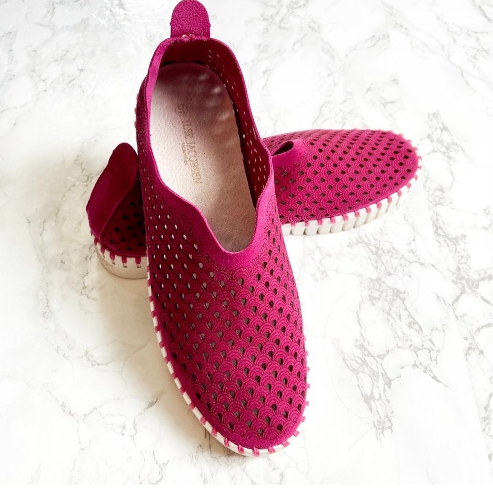 Ilse Jacobson Tulip 139 Perforated Slip-On Sneaker 39 FREE SHIPPING